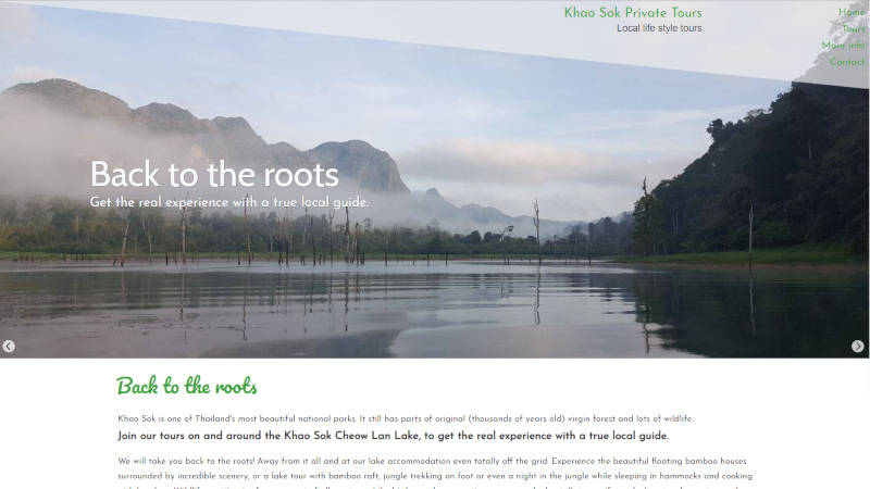 Khao Sok Private Tours